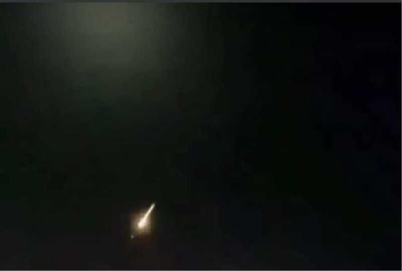 “Göktaşı düştü; birçok ilden görüldü