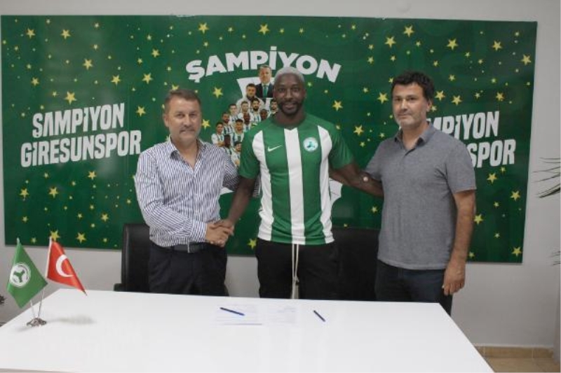 Giresunspor, Sankhare ile 2 yıllık anlaşma sağladı