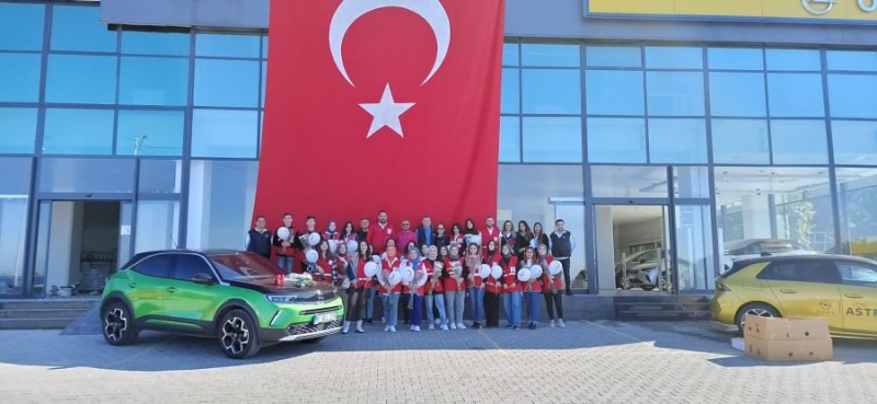 Kızılay, Opel Aysa’ya teşekküre gitti