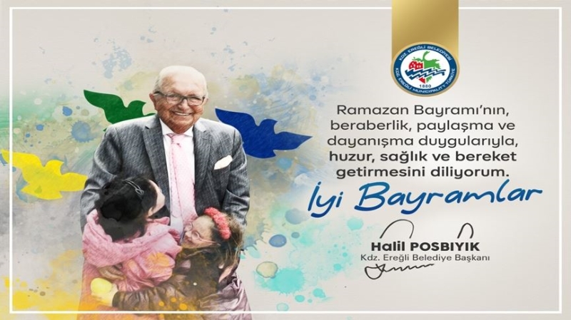 Halil Posbıyık, Ramazan Bayramı’nı kutladı