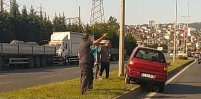 Refüje çıkarak durabildi...