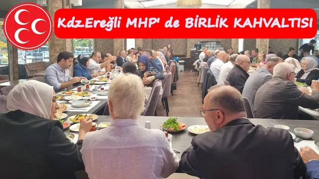 MHP İlçe Teşkilatı ‘birlik ve kaynaşma kahvaltısı’ düzenledi.