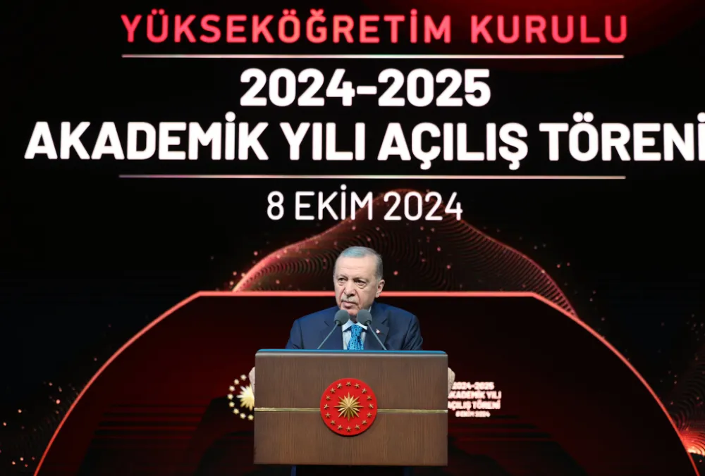 Rektör Özölçer, Cumhurbaşkanlığı Külliyesinde Düzenlenen “2024-2025 Akademik Yılı Açılış Töreni”ne Katıldı