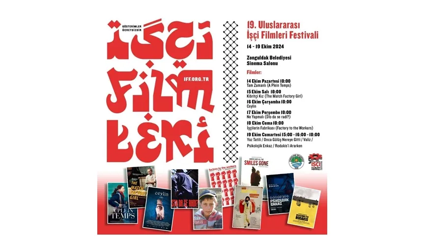 İşçi Filmleri Festivali Zonguldak’ta...