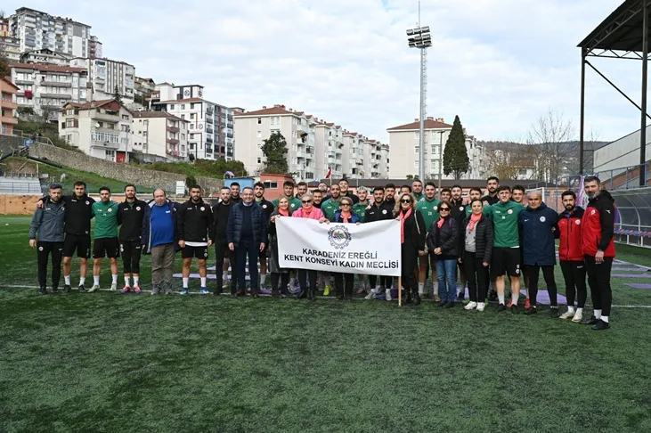 KDZ.EREĞLİ BELEDİYESPOR OMUZ OMUZA