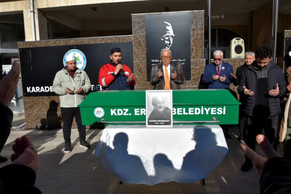 KAZIM KARABULUT İÇİN KDZ. EREĞLİ BELEDİYESİ’NDE TÖREN DÜZENLENDİ