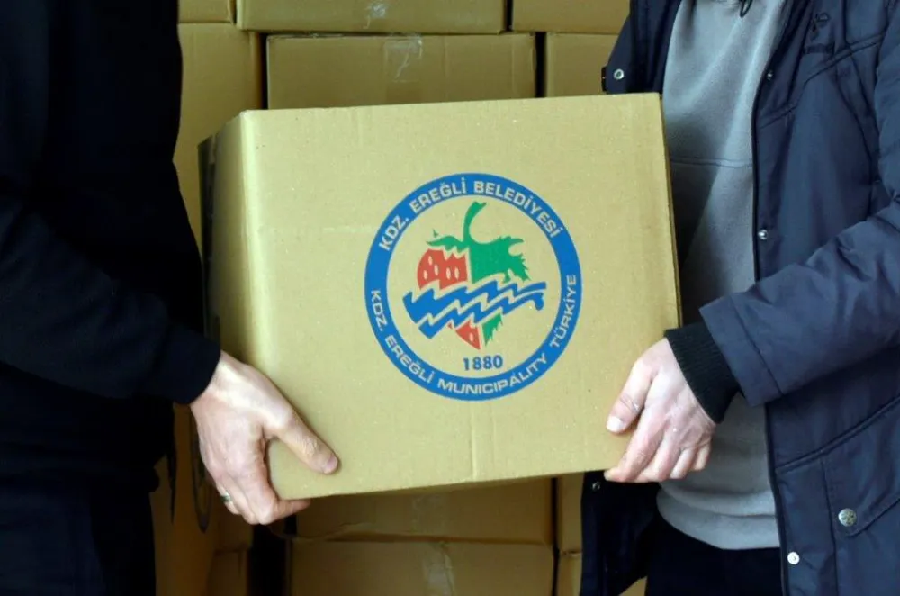 KDZ. EREĞLİ BELEDİYESİ, BİN AİLEYE GIDA YARDIMINDA BULUNUYOR