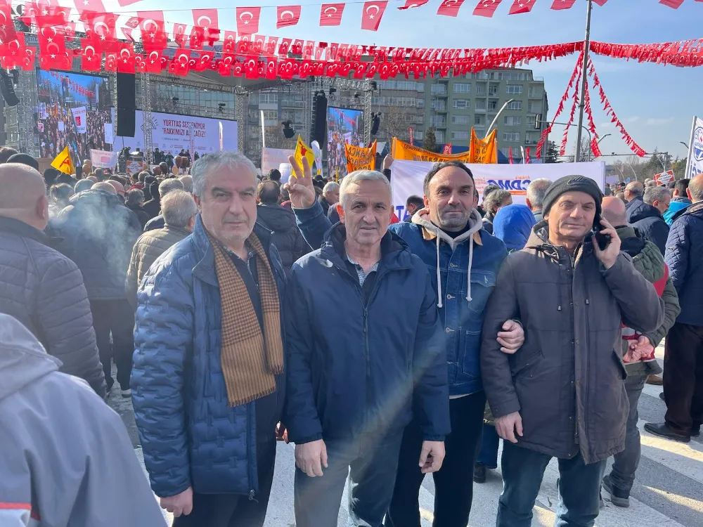 Ankara Tandoğan mitinginde buluştular