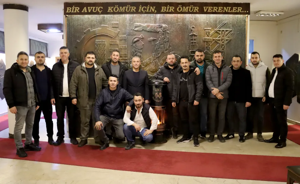 ÜZÜLMEZ İŞÇİLERİNDEN DEMİR’E ZİYARET