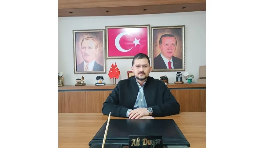 YENİ YILDA HUZUR VE BARIŞ MESAJI: AK PARTİ KOZLU İLÇE BAŞKANI ALİ DUYAR