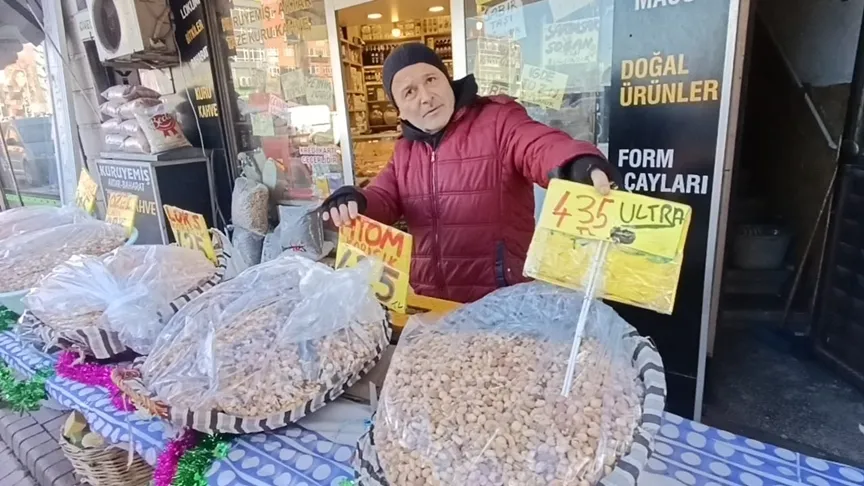 YILBAŞI SATIŞLARINDA KURUYEMİŞÇİLERDEN HAYAL KIRIKLIĞI: ZONGULDAK