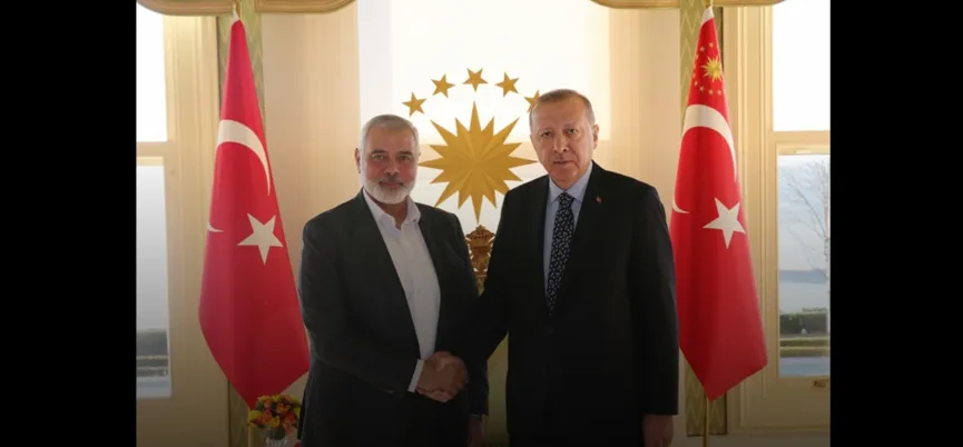 Cumhurbaşkanı Erdoğan’dan Hamas Siyasi Büro Başkanı Heniyye’ye başsağlığı telefonu