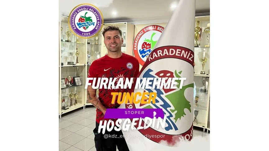 STOPER TUNCER, KDZ.EREĞLİ BELEDİYESPOR’DA