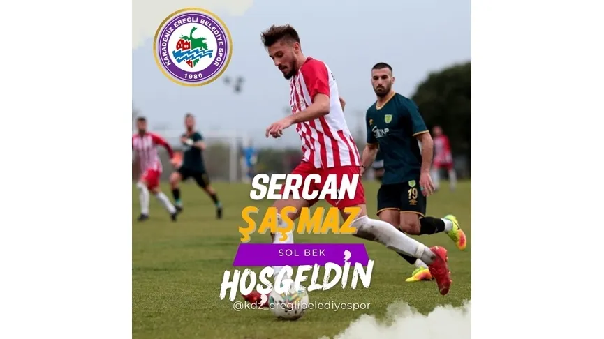 SERCAN ŞAŞMAZ, KDZ.EREĞLİ BELEDİYESPOR’DA