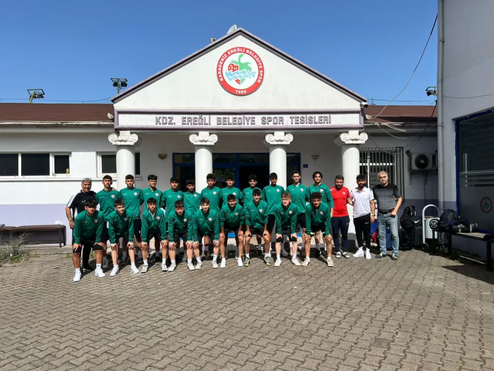 KDZ. EREĞLİ BELEDİYESPOR ALTYAPI TAKIMI ÇALIŞMALARA BAŞLADI