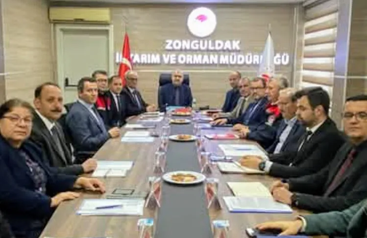 ZONGULDAK TARIMINDA 2025 YILI HEDEFLERİ BELİRLEND!