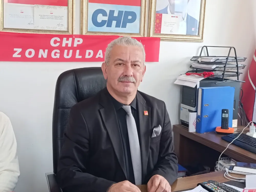 CHP MERKEZ İLÇE BAŞKANI OSMAN ZAİMOĞLU