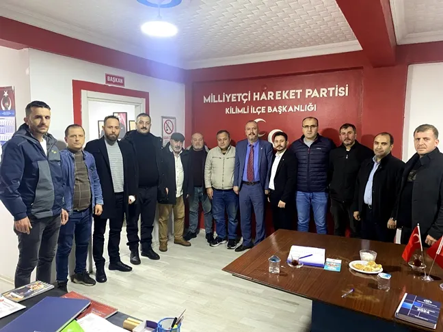 MHP Kilimli İlçe Teşkilatından Birlik ve Beraberlik Mesajı Verildi