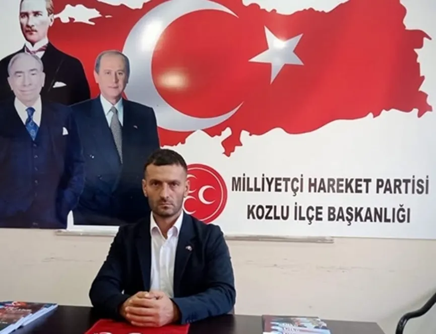  MHP KOZLU İLÇE BAŞKANI ATAKAN KARALİ