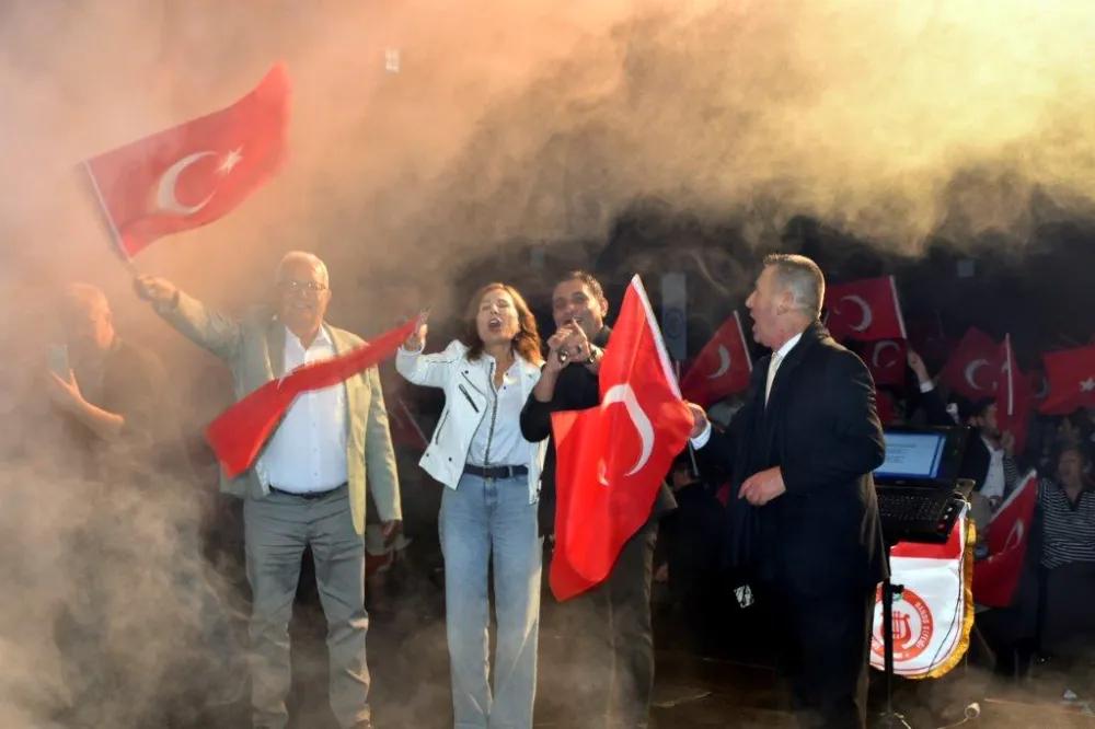 KDZ. EREĞLİ’Yİ CUMHURİYET COŞKUSU SARDI