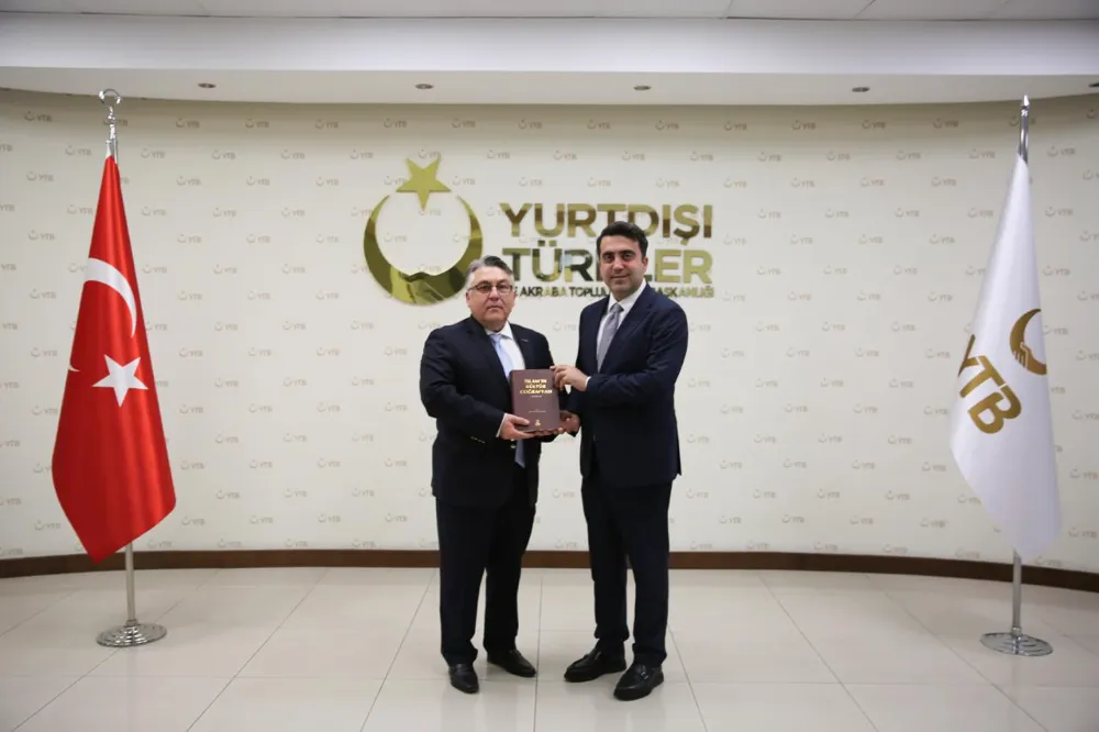 Rektör Prof. Dr. Özölçer’den YTB Başkanı Turus’a Ziyaret