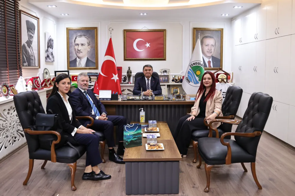 Norveç Büyükelçisi Andreas Gaarder Başkanımız Tahsin Erdem’i Ziyaret Etti 