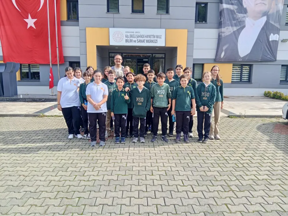 Ereğli’de Öğrenciler Uzayın Derinliklerine Yolculuk Ediyor