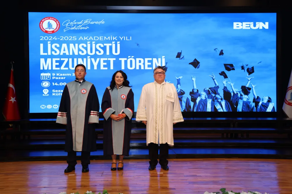BEUN’da 2024–2025 Akademik Yılı Lisansüstü Mezuniyet Töreni Coşkusu