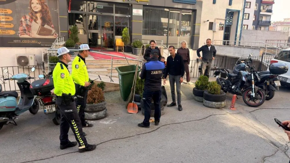 KDZ. EREĞLİ’DE, KALDIRIM İŞGALCİLERİNE GÖZ AÇTIRILMIYOR