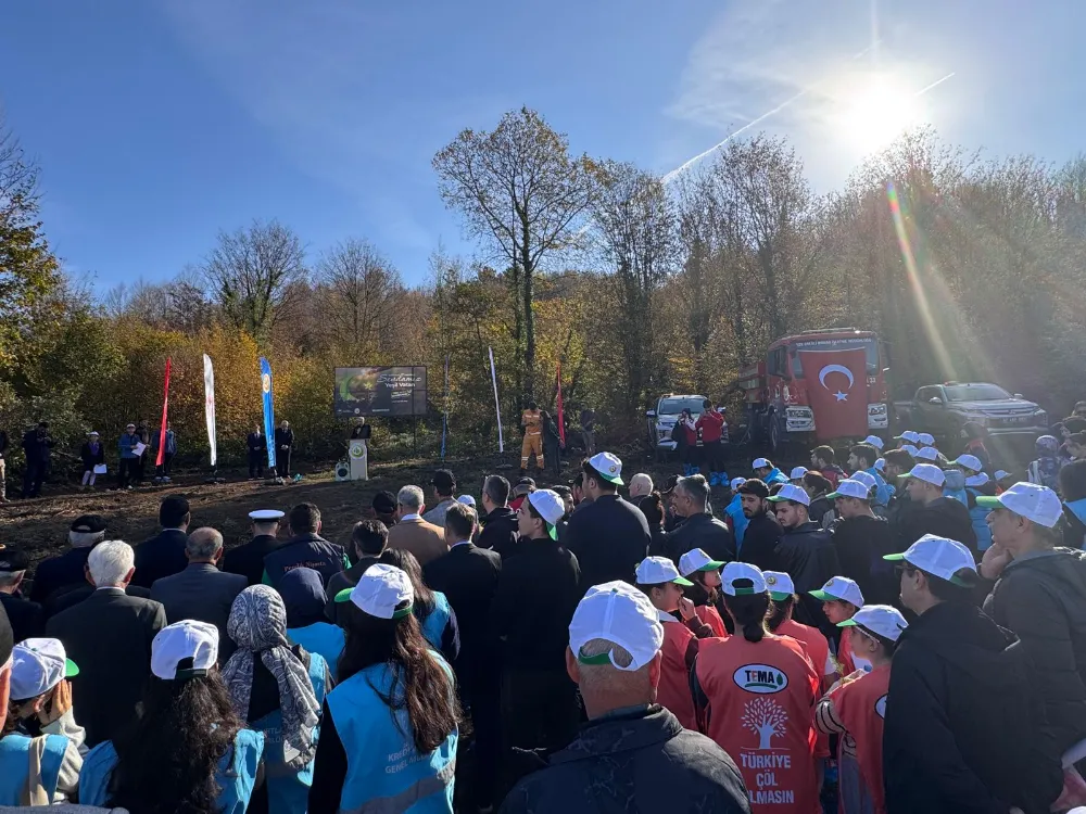 Yeşil Vatan Seferberliği Kapsamında Kdz. Ereğli’de Fidanlar Toprakla Buluştu