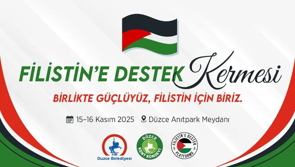 FİLİSTİN’E DESTEK KERMESİ DÜZENLENİYOR