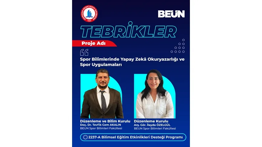 BEUN’lu Akademisyenlerin Yer Aldığı Projeye TÜBİTAK’tan Destek