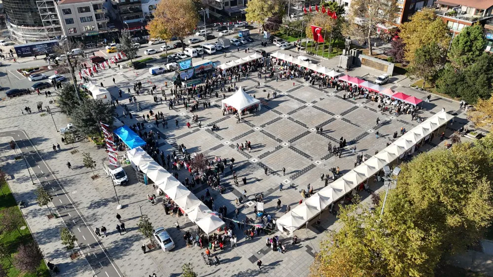 DÜZCE FİLİSTİN İÇİN TEK YÜREK OLDU