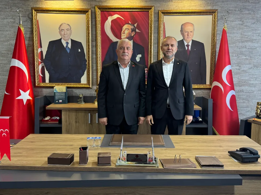 Kdz. Ereğli TSO, MHP İlçe Başkanlığını ziyaret etti