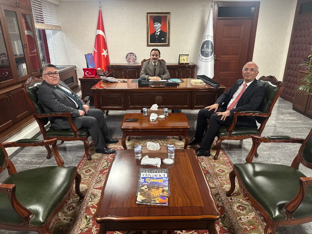Rektör Özölçer’den Diyanet İşleri Başkan Yardımcısı Demir’e Ziyaret