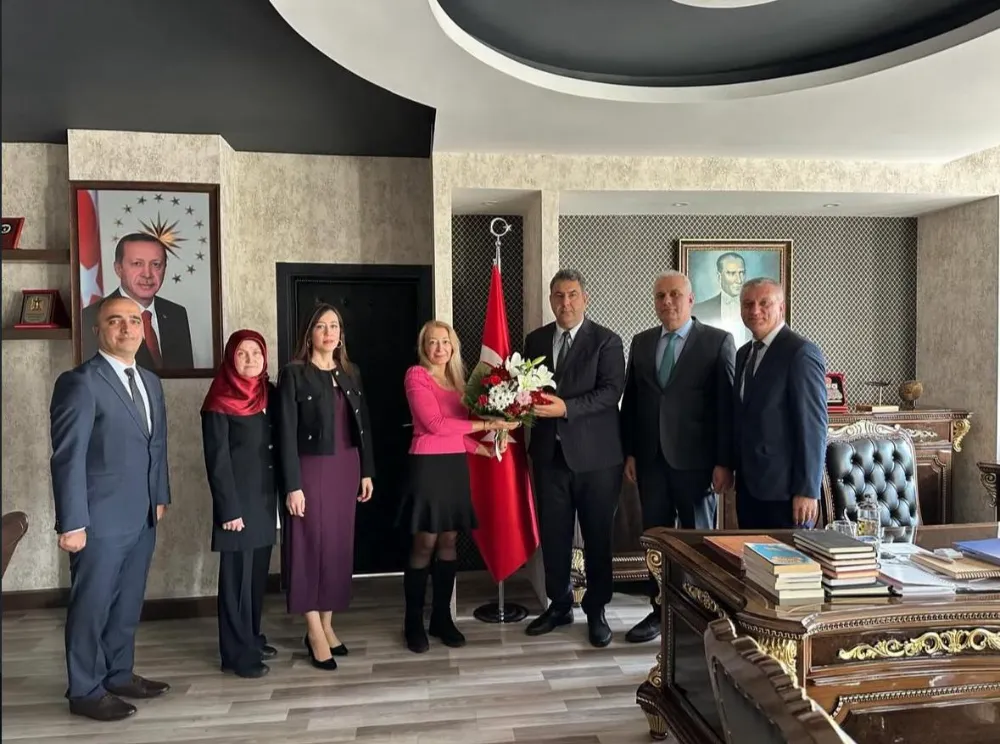 Eğitim Camiasından Kaymakamlık Makamına Zarif Bir Ziyaret