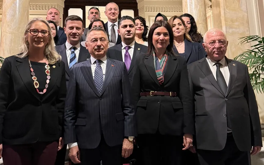 CHP DÜZCE MİLLETVEKİLİ TALİH ÖZCAN’IN İTALYA TEMASLARI SÜRÜYOR