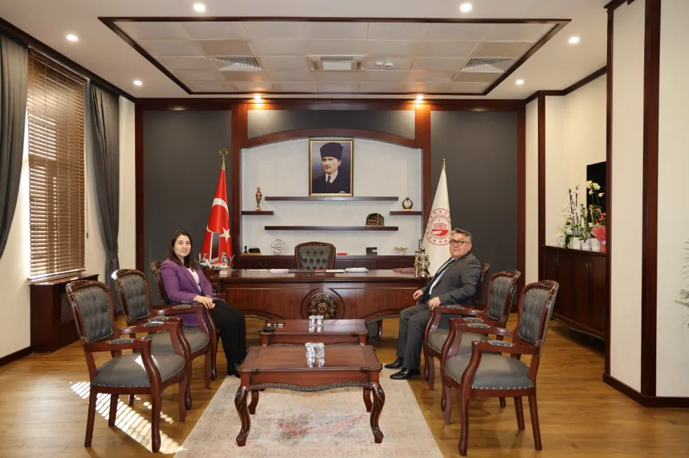 Rektör Özölçer’den Kilimli Kaymakamı Demirer