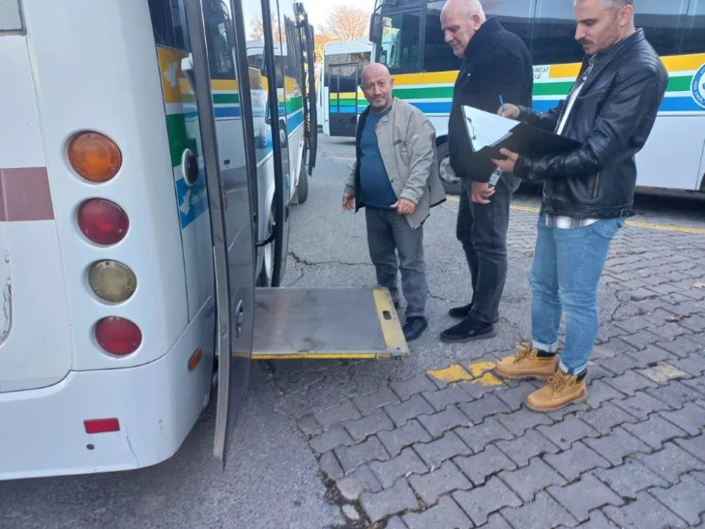 KDZ. EREĞLİ’DE HALK OTOBÜSLERİ DENETLENDİ