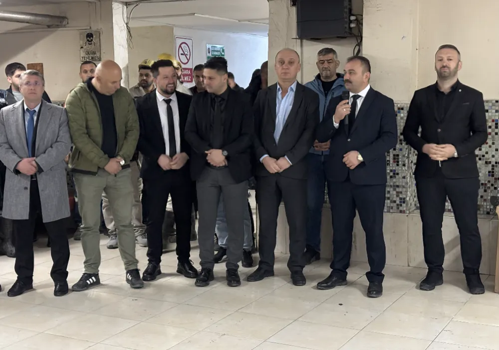 GMİS, DÜNYA MADENCİLER GÜNÜNDE ÜYELERİYLE BİR ARADA