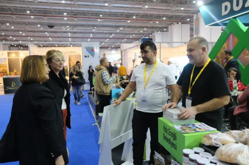 KDZ. EREĞLİ, İZMİR TURİZM FUARINDA TANITILDI