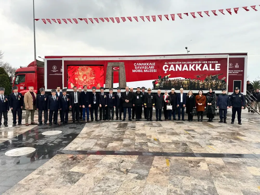 ÇANAKKALE SAVAŞLARI MOBİL MÜZESİ EREĞLİ’DE ZİYARETE AÇILDI