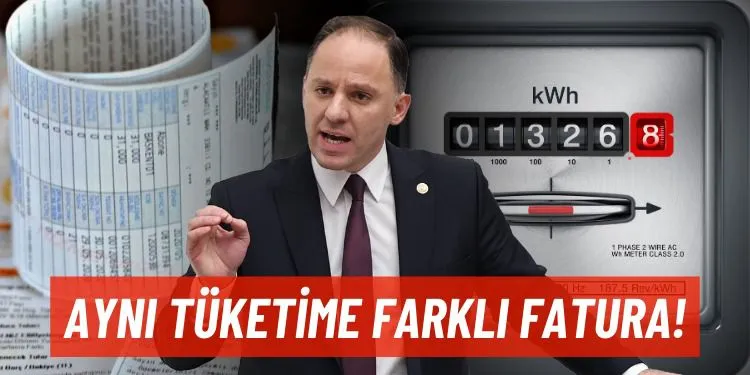 AYNI ELEKTRİK TÜKETİMİNE İKİ FARKLI FATURA!