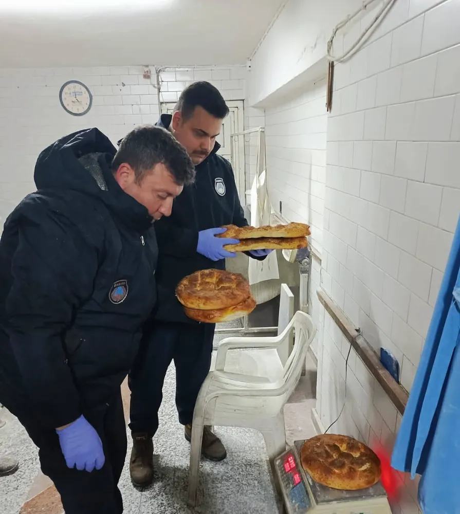 PİDELER TEK TEK TARTILDI!