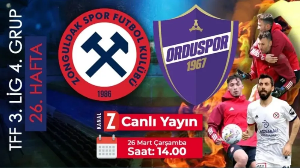 ZONGULDAK-ORDU MAÇI KANAL Z