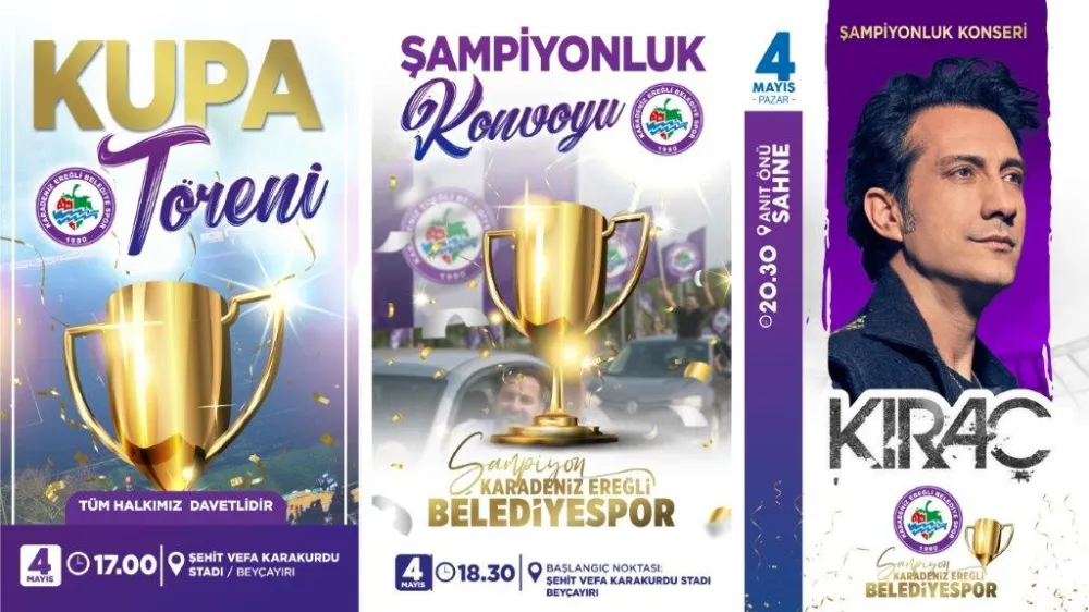 HAZIRMISIN KDZ. EREĞLİ!..ŞAMPİYON KUPASINA KAVUŞUYOR