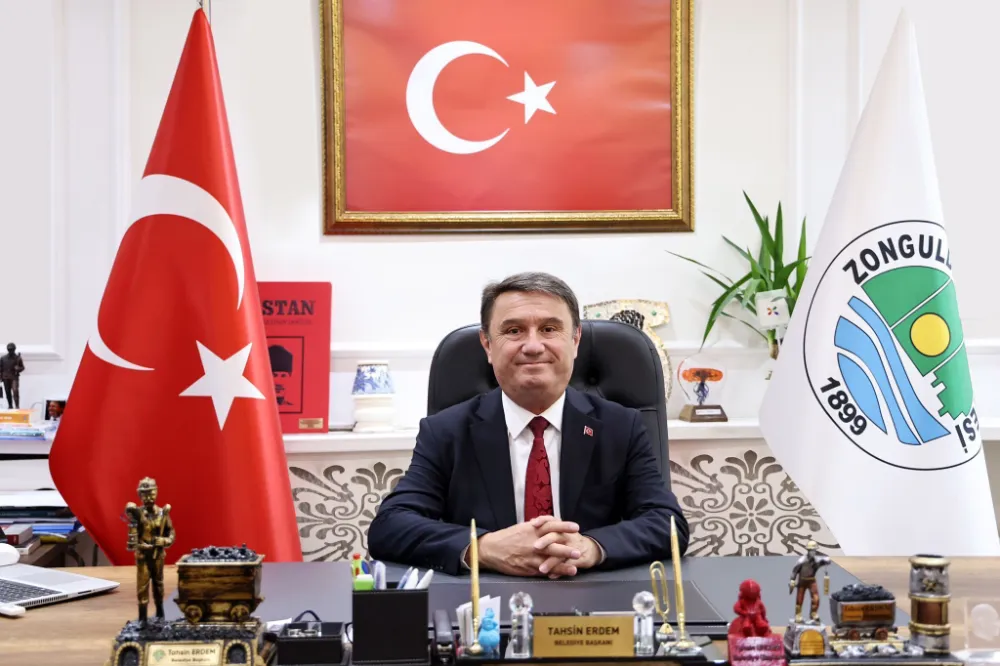 Zonguldak Belediye Başkanı Tahsin Erdem, 1 Mayıs Emek ve Dayanışma Günü’nü kutladı.