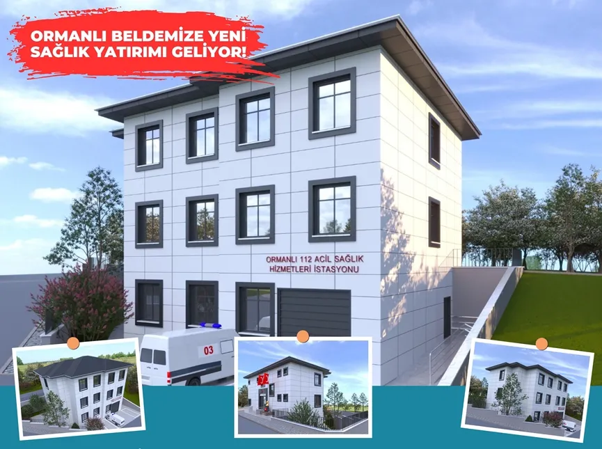 Ormanlı Beldemize Yeni Sağlık Yatırımı Geliyor!