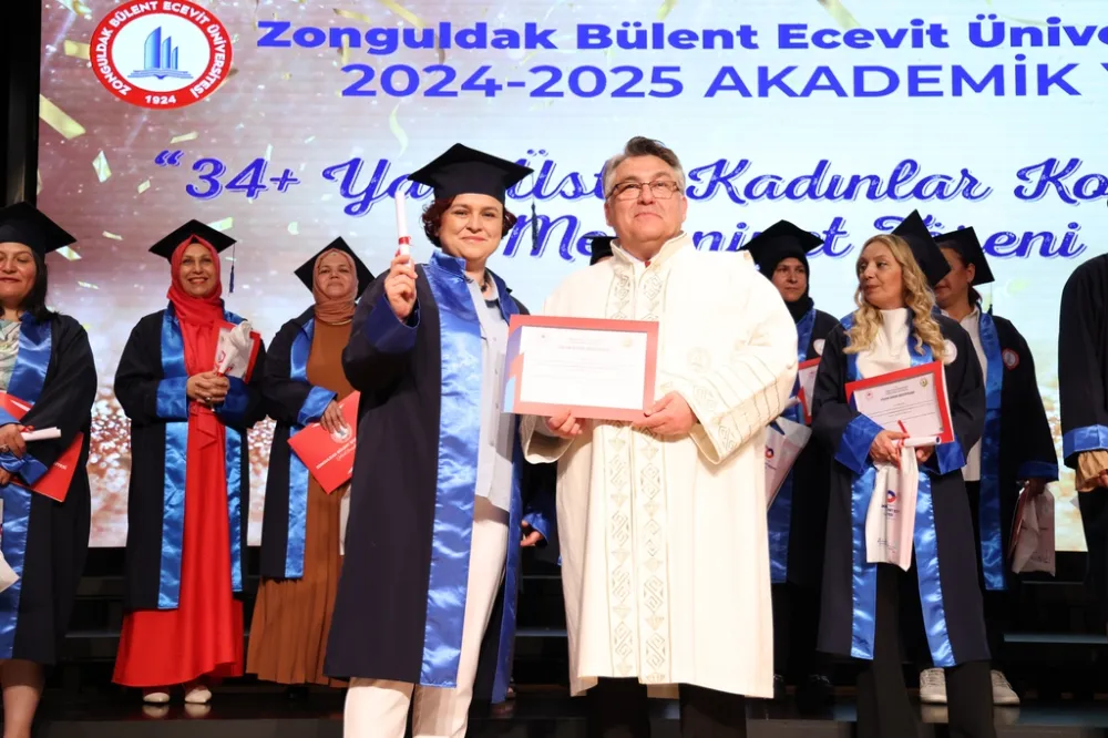 BEUN’da 34 Yaş Üstü Kadınlar Kontenjanı Mezuniyet Töreni Büyük Bir Coşkuyla Gerçekleştirildi
