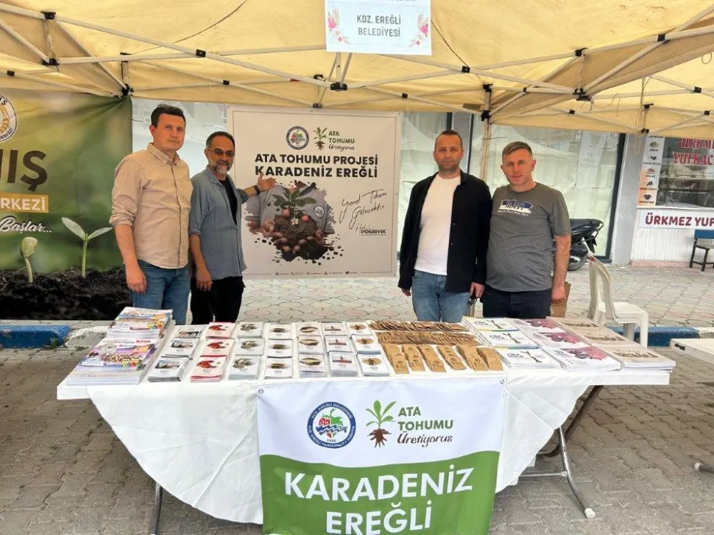 KDZ. EREĞLİ BELEDİYESİ’NİN ATA TOHUMLARI İZMİR’DE YOĞUN İLGİ GÖRDÜ